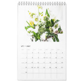 Calendrier Flower calendar (Feb 2027)