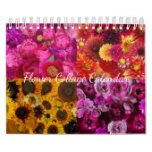 Calendrier Flower Collage (Protection)