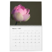 Calendrier Flowers 2026 Calendar (Feb 2027)