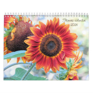 Calendrier Flowers calendar 2026 