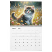 Calendrier Fluffy Cute Kittens (Jan 2027)