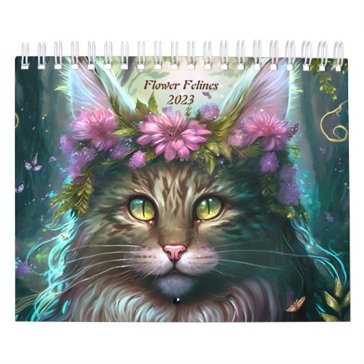Calendrier Flux de fleurs 2023 (Protection)