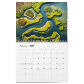 Calendrier Flux fractal (Feb 2027)