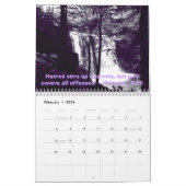 Calendrier Foi et amour 2009 d'espoir (Feb 2026)