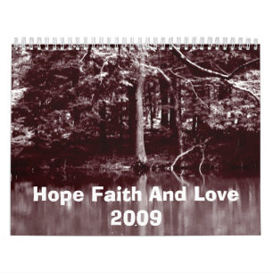 Calendrier Foi et amour 2009 d'espoir