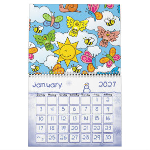 Calendrier Fond de bébés animaux