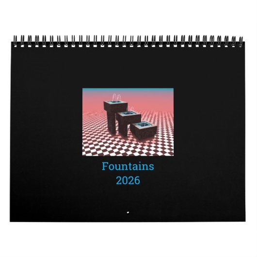 Calendrier Fontaines 2026 (Protection)