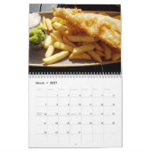 Calendrier Food 2026 calendar (Mar 2027)