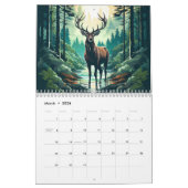 Calendrier Forest Deers 2025 (Mar 2026)