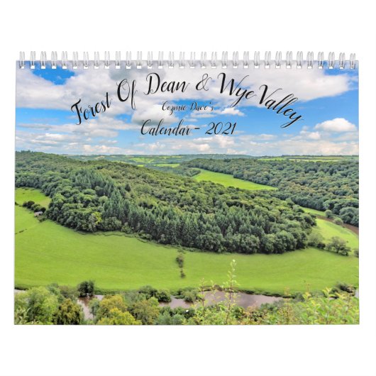 Calendrier Forest Of Dean & Wye Valley - 2021 (Protection)