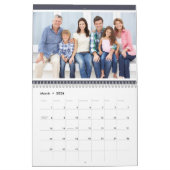 Calendrier Forêt de pingouins Ajouter vos propres photos (Mar 2026)