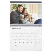Calendrier Forêt de pingouins Ajouter vos propres photos (Feb 2027)