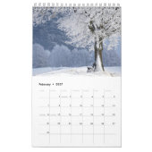 Calendrier Forêt de quatre saisons 2024 (Feb 2027)