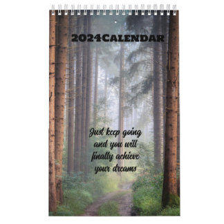 Calendrier Forêt de quatre saisons 2024