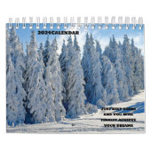 Calendrier Forêt de quatre saisons 2024 (Protection)