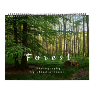 Calendrier Forêt verte