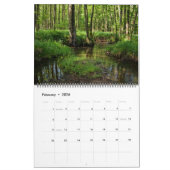 Calendrier Forêt verte (Feb 2026)