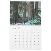 Calendrier Forêts du Pacifique Nord-Ouest (Jan 2027)