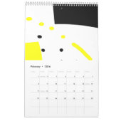 Calendrier Formes et couleurs (Feb 2026)