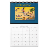 Calendrier Formes vintages de transport (Jan 2026)