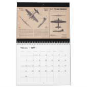 Calendrier Forteresse volante B-17 (Feb 2027)