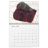 Calendrier Fou amoureux des Mitaines (Jan 2027)