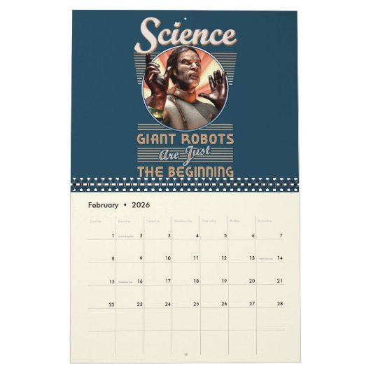 Calendrier fou de la Science (Feb 2026)