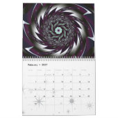 Calendrier fractal (Feb 2027)