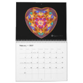 Calendrier Fractal 2024 (Feb 2027)