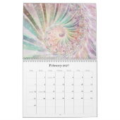 Calendrier fractal Digital Baroque 2021 (Feb 2027)