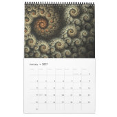 Calendrier Fractale en spirale de "Taiyou" (Jan 2027)