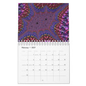 Calendrier fractale mandelbrot (Feb 2027)