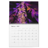 Calendrier Fractals modernes (Feb 2027)
