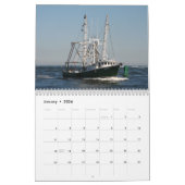 Calendrier frais de fruits de mer (Jan 2026)