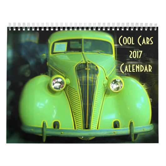 Calendrier frais des voitures 2017 (Protection)