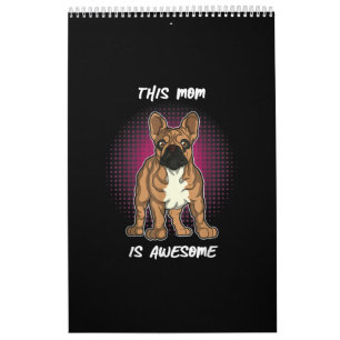 Calendrier Français Bulldog mignon Cadeaux femmes hommes enfa
