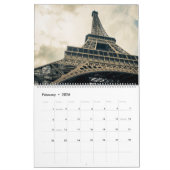 Calendrier France Accueil Art Wall Calendrier (Feb 2026)