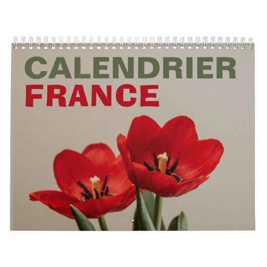 Calendrier France avec Jours | 2026 (Protection)
