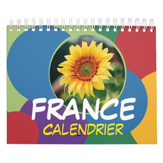 Calendrier France avec Jours Fériés | 2026 Mur (Protection)