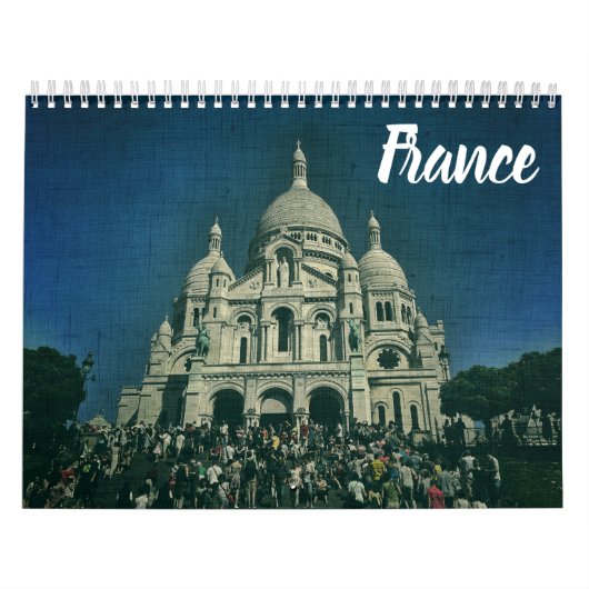Calendrier France Paris Villes Nature Architecture Paysage (Protection)