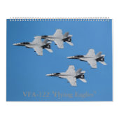 Calendrier Frelons F/A-18 superbes de VFA-122 "Eagles volant (Protection)