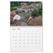 Calendrier Fribourg Suisse 2026 (Mar 2026)