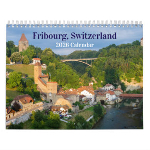 Calendrier Fribourg Suisse 2026