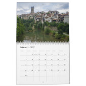Calendrier Fribourg Suisse 2027 (Feb 2027)