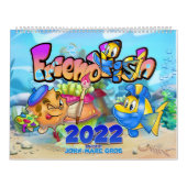Calendrier FriendFish dessin animé poisson (Protection)