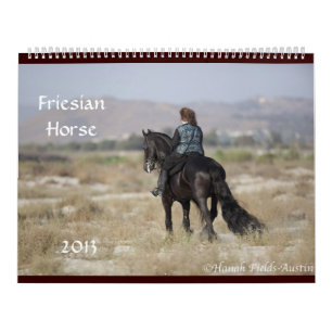Calendrier frison 2013 de cheval colossal