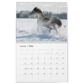 Calendrier frison de cheval (Jan 2026)