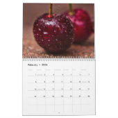 Calendrier Fruits de saison de cerise et de baies (Feb 2026)