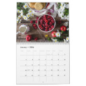 Calendrier Fruits de saison de cerise et de baies (Jan 2026)