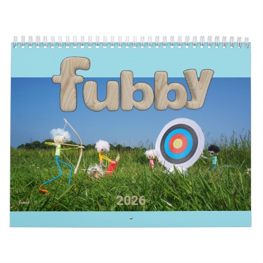 Calendrier Fubby pour 2026, vibe positif ! (Protection)